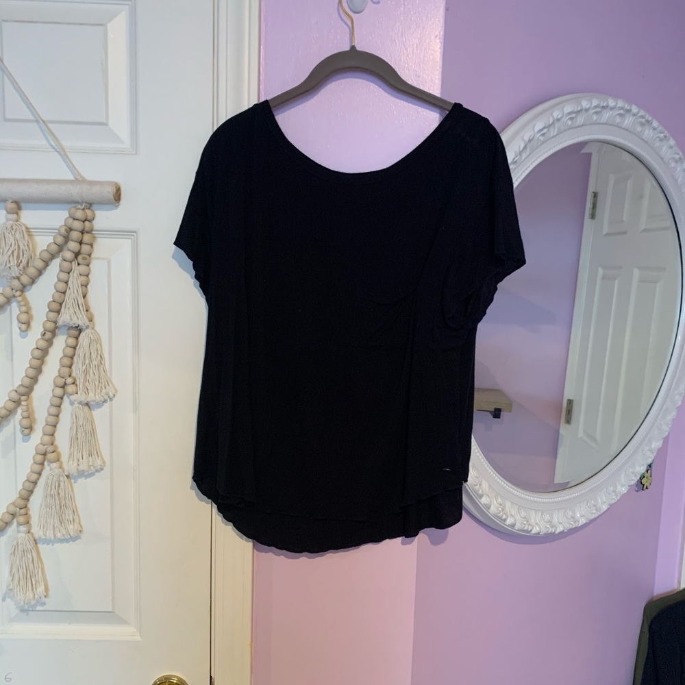 American eagle Super soft black t-shirt- Size XL